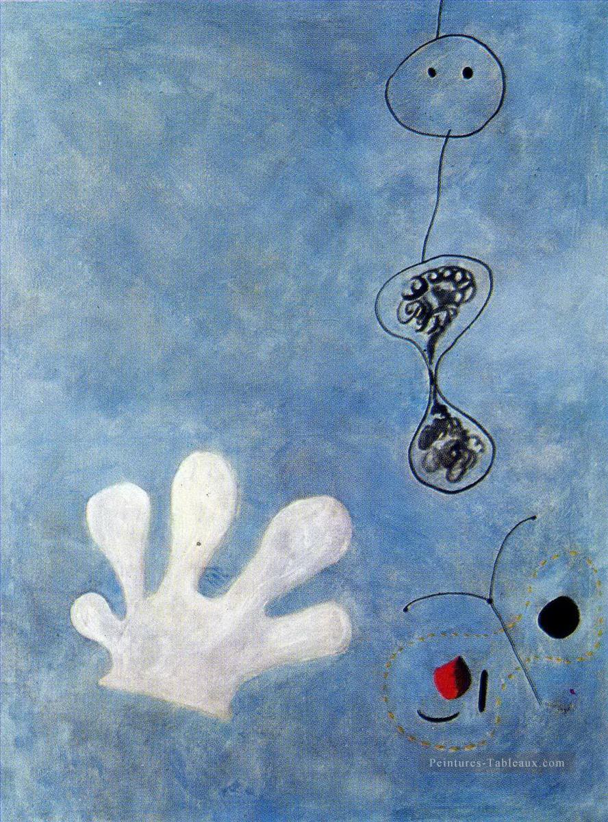 Le gant blanc Joan Miro Peintures à l'huile